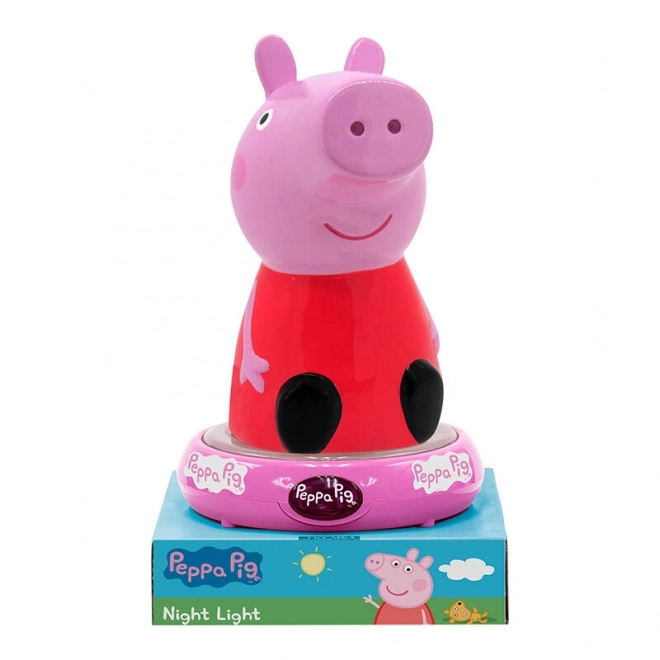 Lampada notturna con personaggio Peppa Pig