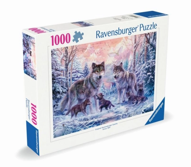 Puzzle Lupi artici 1000 pezzi Ravensburger