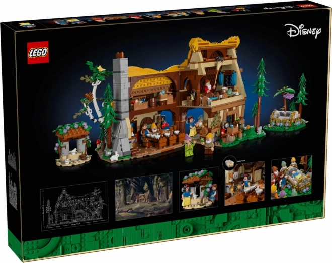 Capanna di Biancaneve e i sette nani LEGO Disney