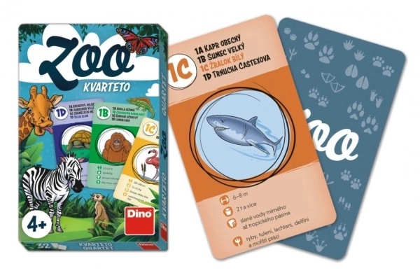 Gioco di carte Zoo Kvarteto