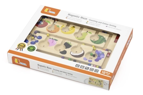Gioco Magnetico in Legno Labirinto
