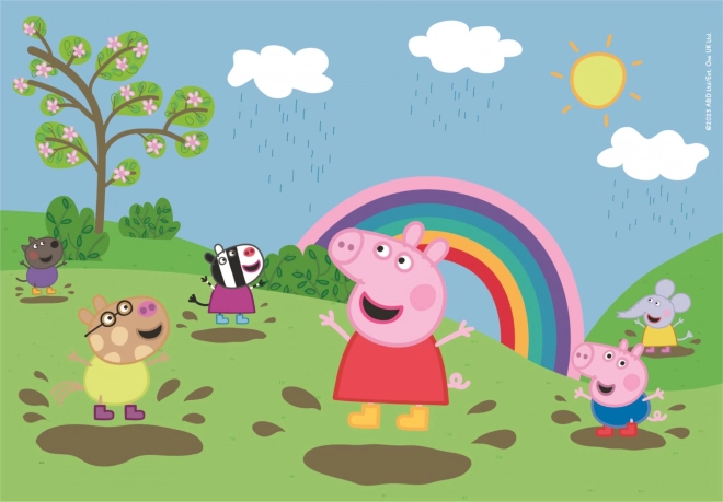 Puzzle Peppa Pig 2x60 Pezzi