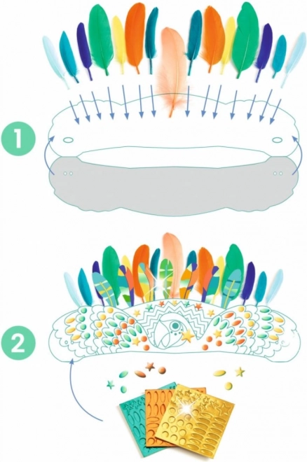 Djeco Crea Tua Fascia Carnevale Rio