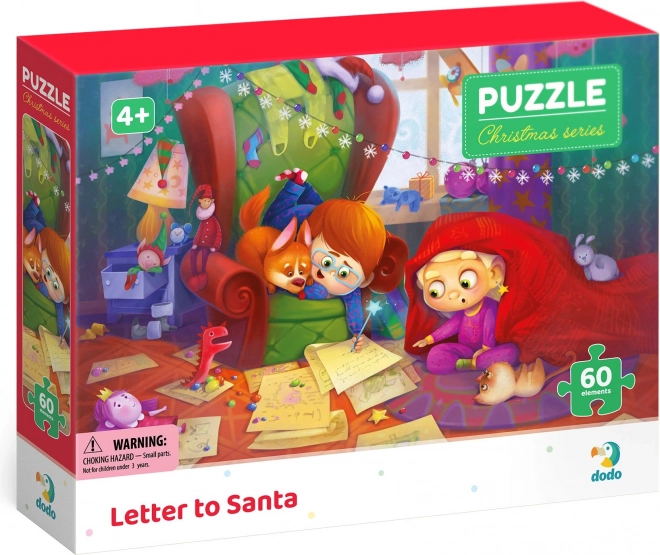 Dodo puzzle lettera a Babbo Natale 60 pezzi