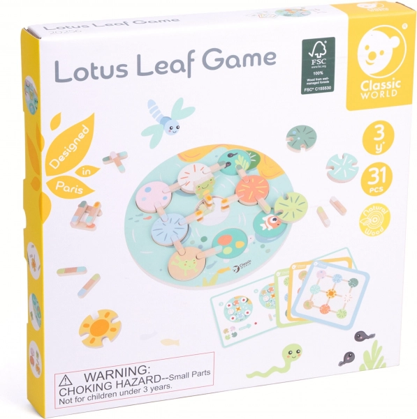 Gioco sensoriale Classic World Foglia di loto