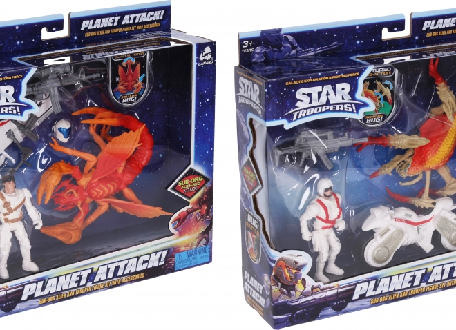 Star Troopers battaglia con insetti e veicoli da sbarco