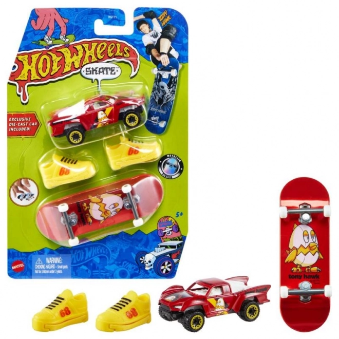 Collezione Hot Wheels Fingerboard e Scarpe da Skate