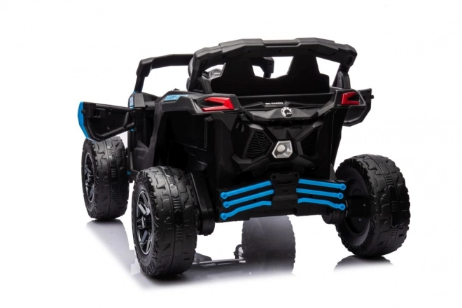 Auto elettrica per bambini Buggy Can-am blu