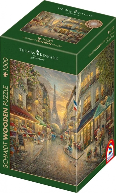 Puzzle in legno Caffè di Parigi 1000 pezzi