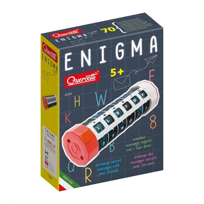 Gioco di decrittazione Enigma di Quercetti