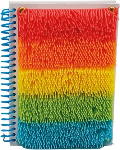 Note sensoriali multicolori con nappe