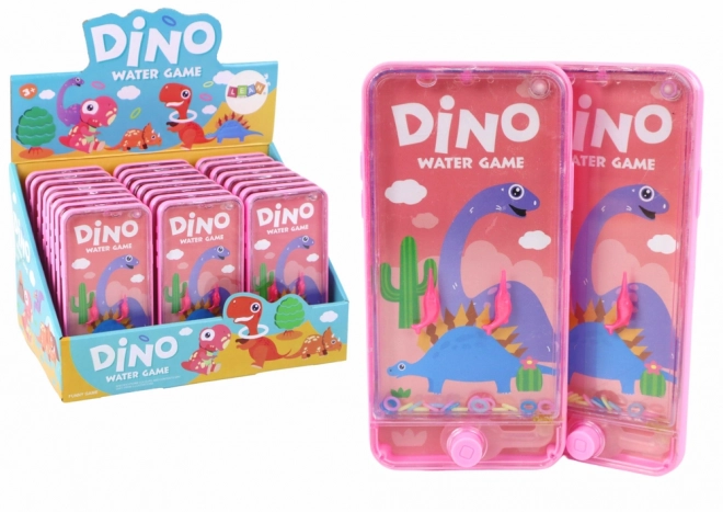 Gioco D'abilità Acqua Console Telefono Dinosauro Rosa