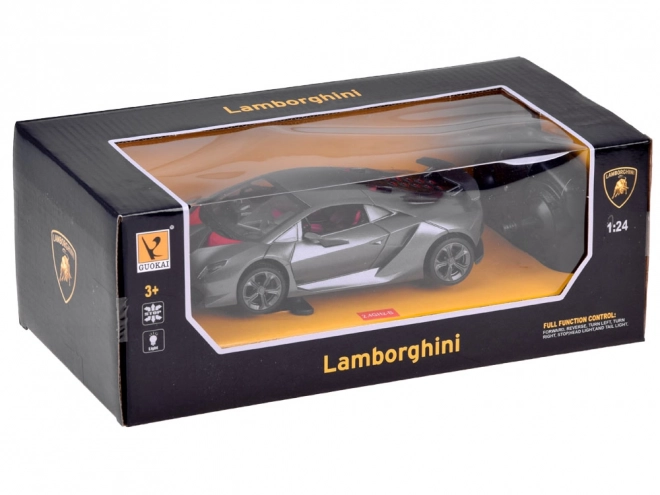 Auto radiocomandata Lamborghini argento