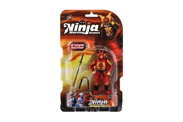 Figura ninja con accessori