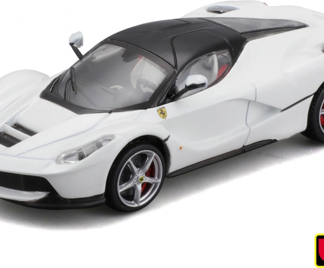 Modellino Ferrari LaFerrari Bianco di Bburago