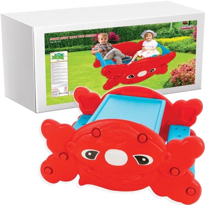 Tavolo da picnic 2 in 1 per bambini rosso