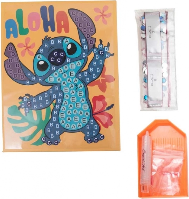 Pittura di diamanti Junior Disney: Stitch