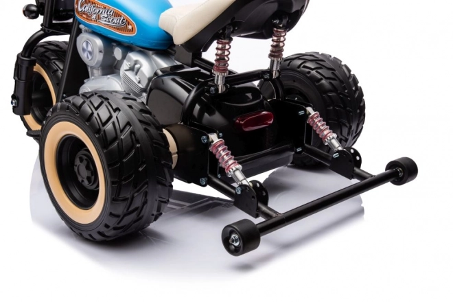 Triciclo per bambini a batteria blu 24V