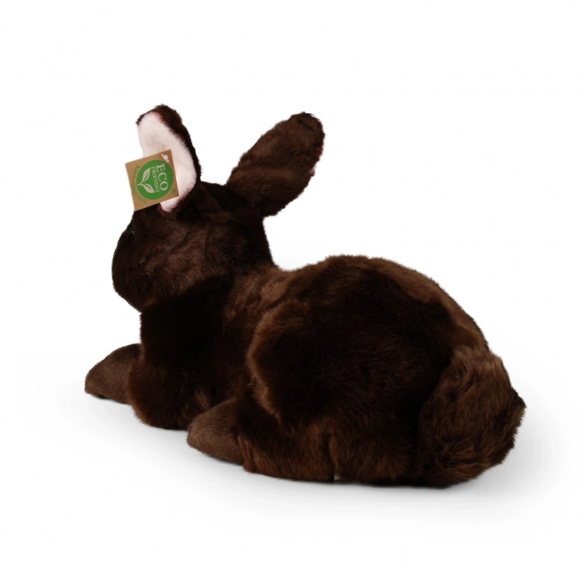 Coniglio Di Peluche Marrone Sdraiato 36 cm ECO-FRIENDLY