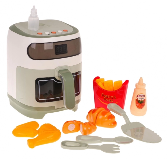 Airfryer interattivo giocattolo con accessori per bambini