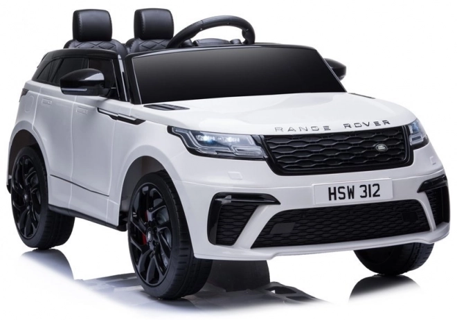 Auto elettrico per bambini Range Rover bianco