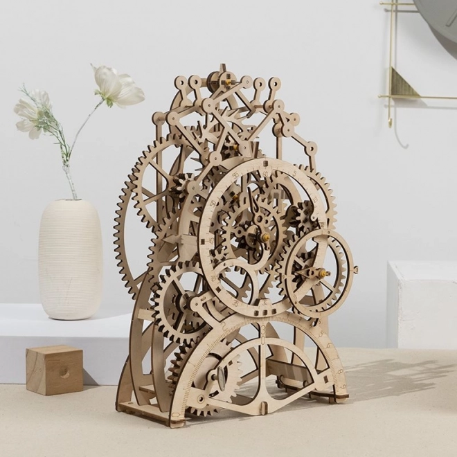 Puzzle 3D in legno Orologio a Pendolo