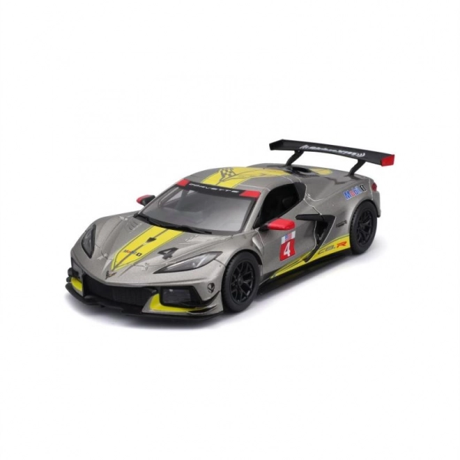 Modello in metallo Chevrolet Corvette - C8R Racing Gialla