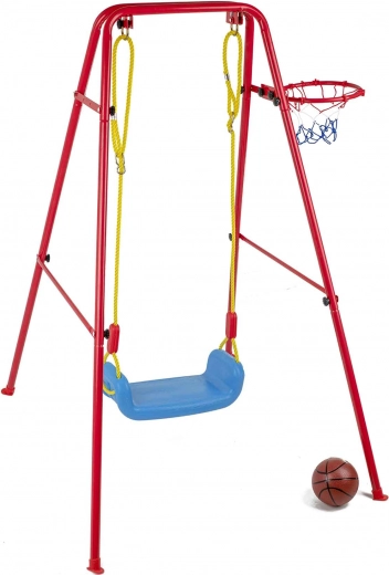 Altalena e basket in uno