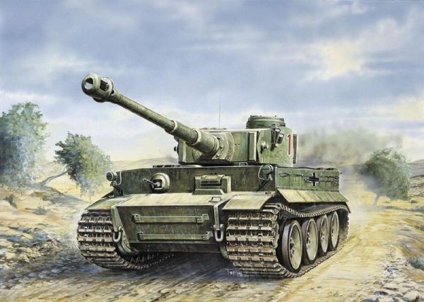 modello di carro armato Tiger I