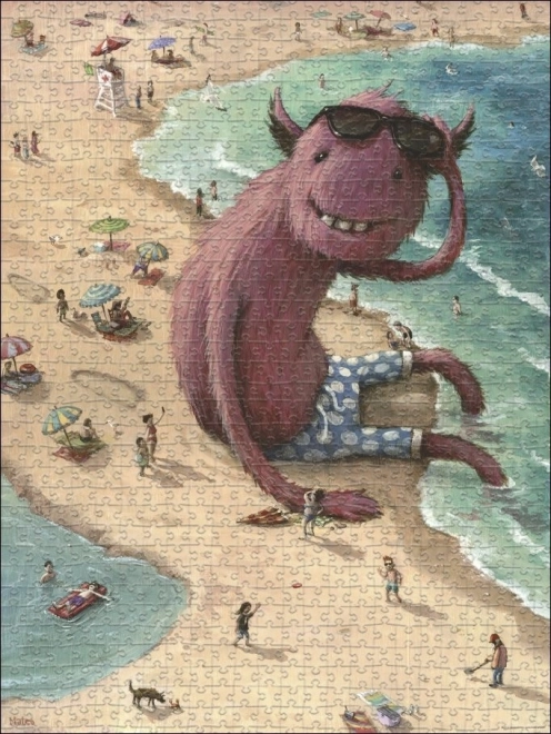 Puzzle Zozoville: Lážo Plážo 1500 pezzi