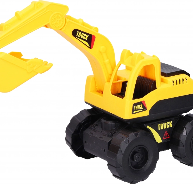 Escavatore per bambini con ruote libere