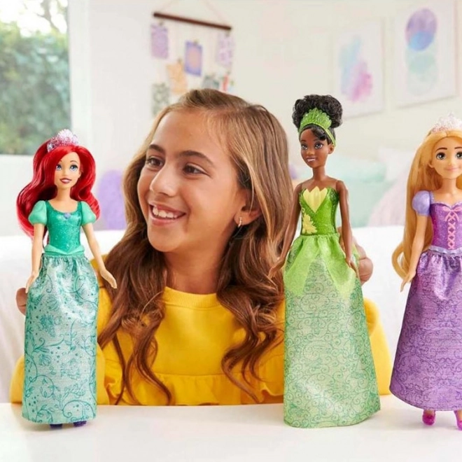 Mattel Disney Principesse set 3 bambole: Ariel, Tiana, Rapunzel