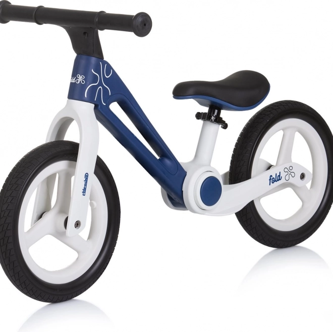 Bicicletta senza pedali Chipolino Fold X blu navy