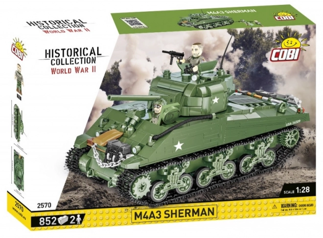 Modello di carro armato M4A3 Sherman COBI