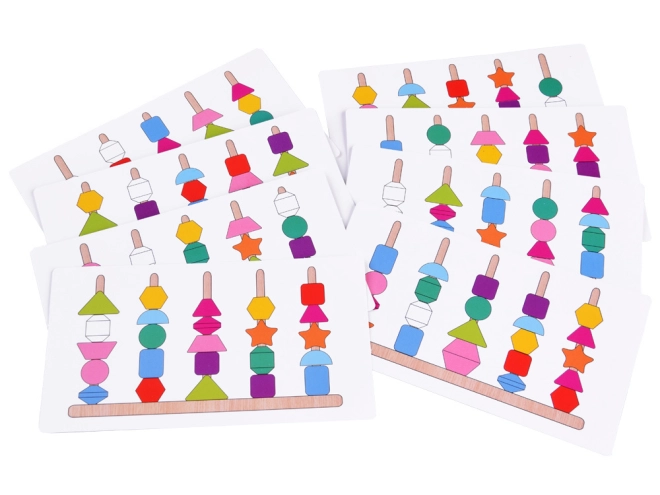 Apprendimento di colori, forme e sequenze