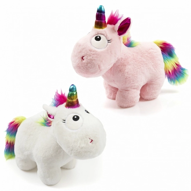 Unicorno di peluche in piedi 34 cm