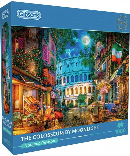 Puzzle Colosseo di GIBSONS alla luce della luna 1000 pezzi