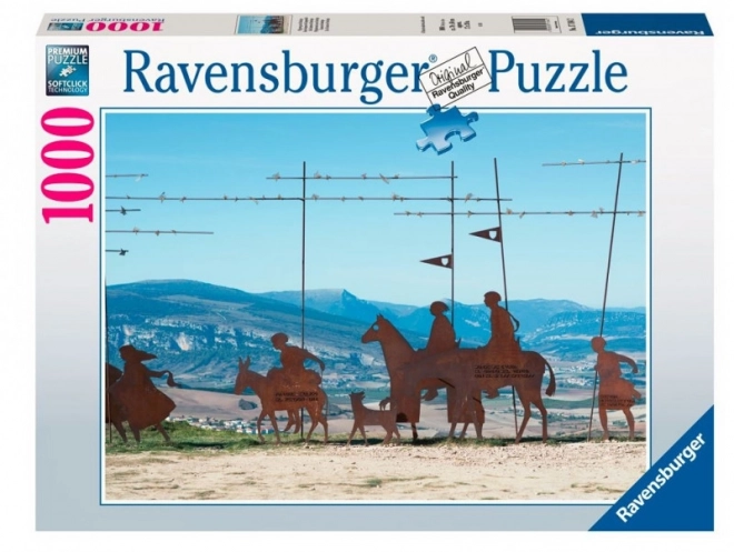 Puzzle 2D 1000 pezzi: Il Cammino di Santiago