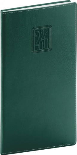 Agenda tascabile Panama verde 2026
