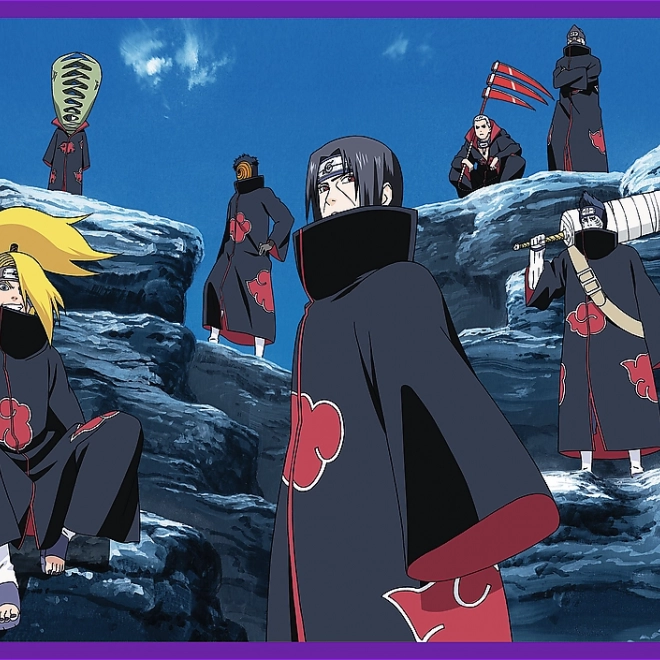 Trefl Puzzle Naruto Shippuden: Avventure di Naruto Uzumaki 4x250 pezzi