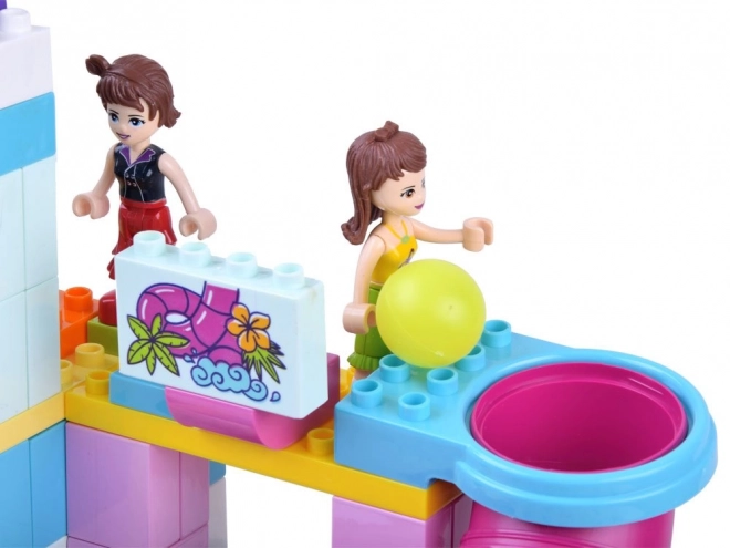 JDLT Parco Giochi Acquatico Blocchi Colorati