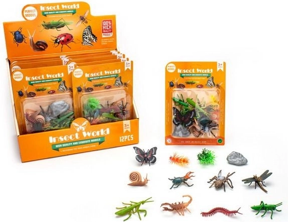 Set Figurine Animali Insetti