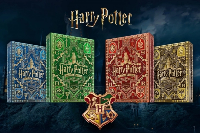 Carte da gioco Harry Potter verde - Serpeverde