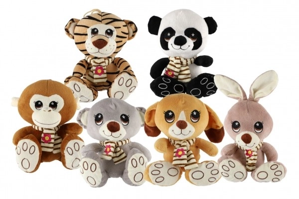 Animaletto peluche 30 cm 6 tipi 0m+