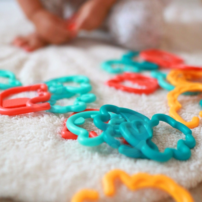 Gioco sensoriale con gancetti animali Woopie