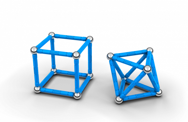 Geomag Gioco di Costruzione Geometrica 48 Pezzi