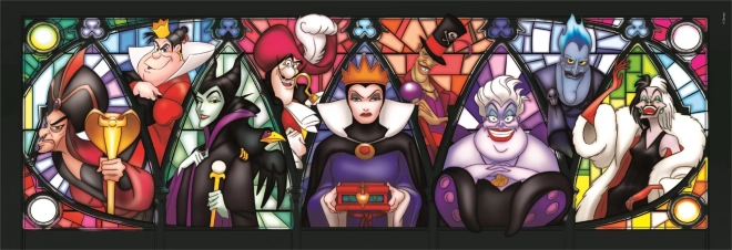 Puzzle panoramico Disney Villains 1000 pezzi