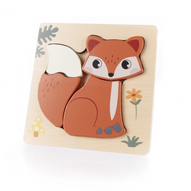 Puzzle in legno piccoli, Fox