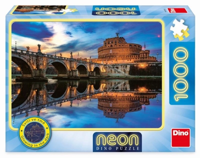 Puzzle luminescenti Castello degli angeli 1000 pezzi