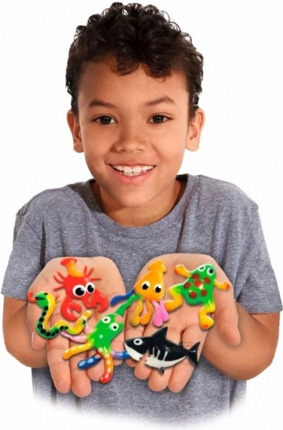 Aqua Gelz XXL set creativo per creare figurine 3D in gel